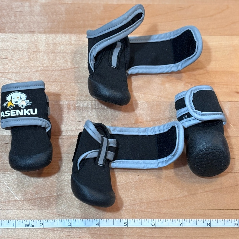Black and Gray Kids Shoes
